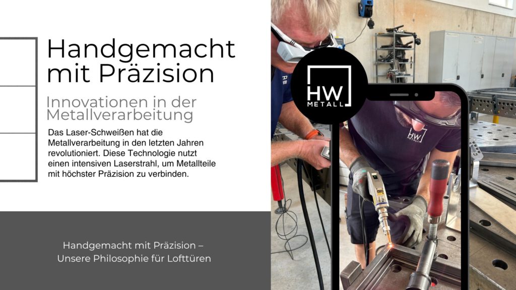 Laser-Schweißen in der Metallverarbeitung bei HW Metall