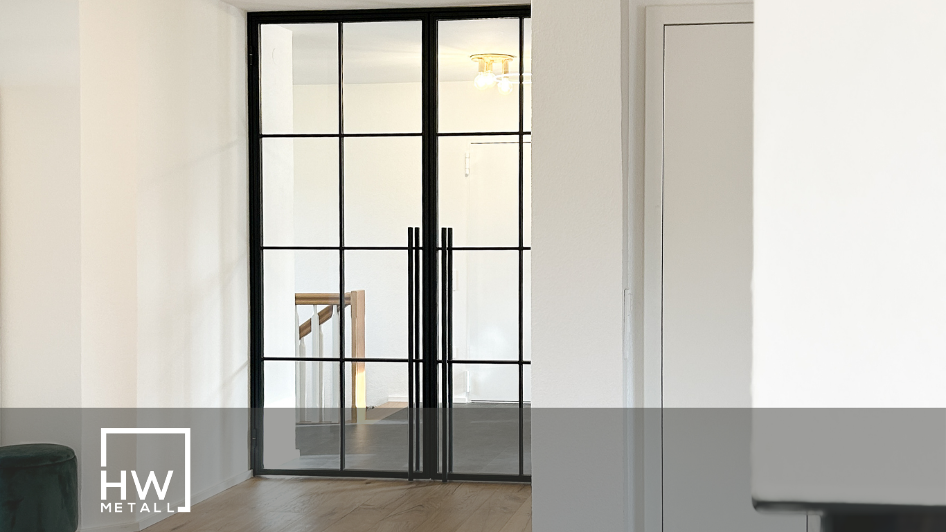 Die Sprossenaufteilung bei Lofttüren kann die Wirkung des Raumes verändern